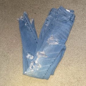 American Eagle distressed jeans